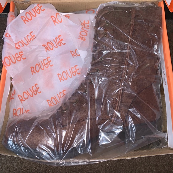 Lace up combat boots - Picture 2 of 5